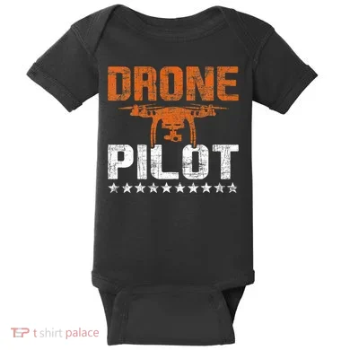 Drone Pilot Rc Flight Operator Quadcopter Flying Expert Baby Bodysuit