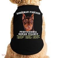 Doberman Pinscher Red Professional Human Trainer Cute Dog Doggie Tank thumb 0
