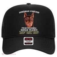 Doberman Pinscher Red Professional Human Trainer Cute Dog Hat thumb 0