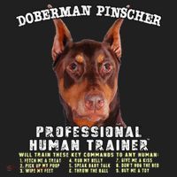 Doberman Pinscher Red Professional Human Trainer Cute Dog Hat thumb 2
