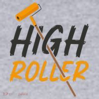 Decorator Paint Roller High Roller Funny House Painter Women's Sweatshirt thumb 2