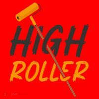 Decorator Paint Roller High Roller Funny House Painter Santa Hat thumb 1