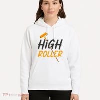 Decorator Paint Roller High Roller Funny House Painter Hoodie thumb 5