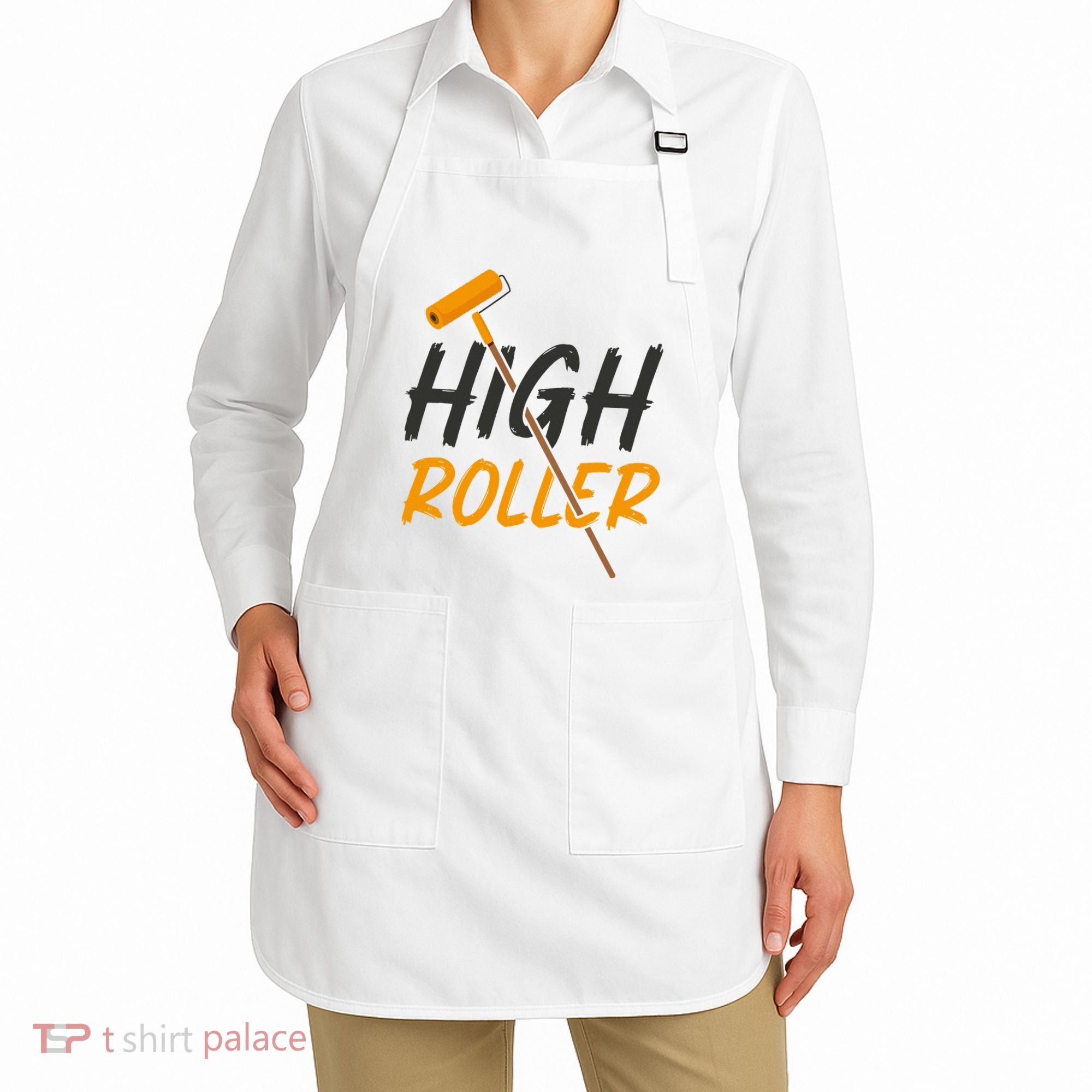 Decorator Paint Roller High Roller Funny House Painter Apron