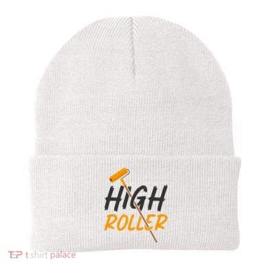 Decorator Paint Roller High Roller Funny House Painter Beanie