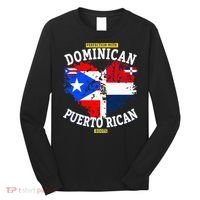 Dominican & Puerto Rican Outfit Ideas For Dominican Long Sleeve Shirt thumb 0