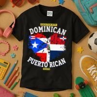 Dominican & Puerto Rican Outfit Ideas For Dominican Kids T-Shirt thumb 3