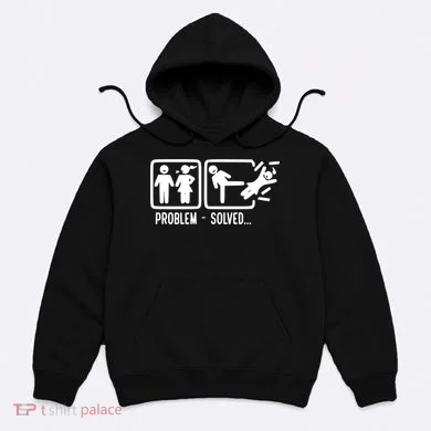 Divorce Problem Solved Funny Break Up Hoodie