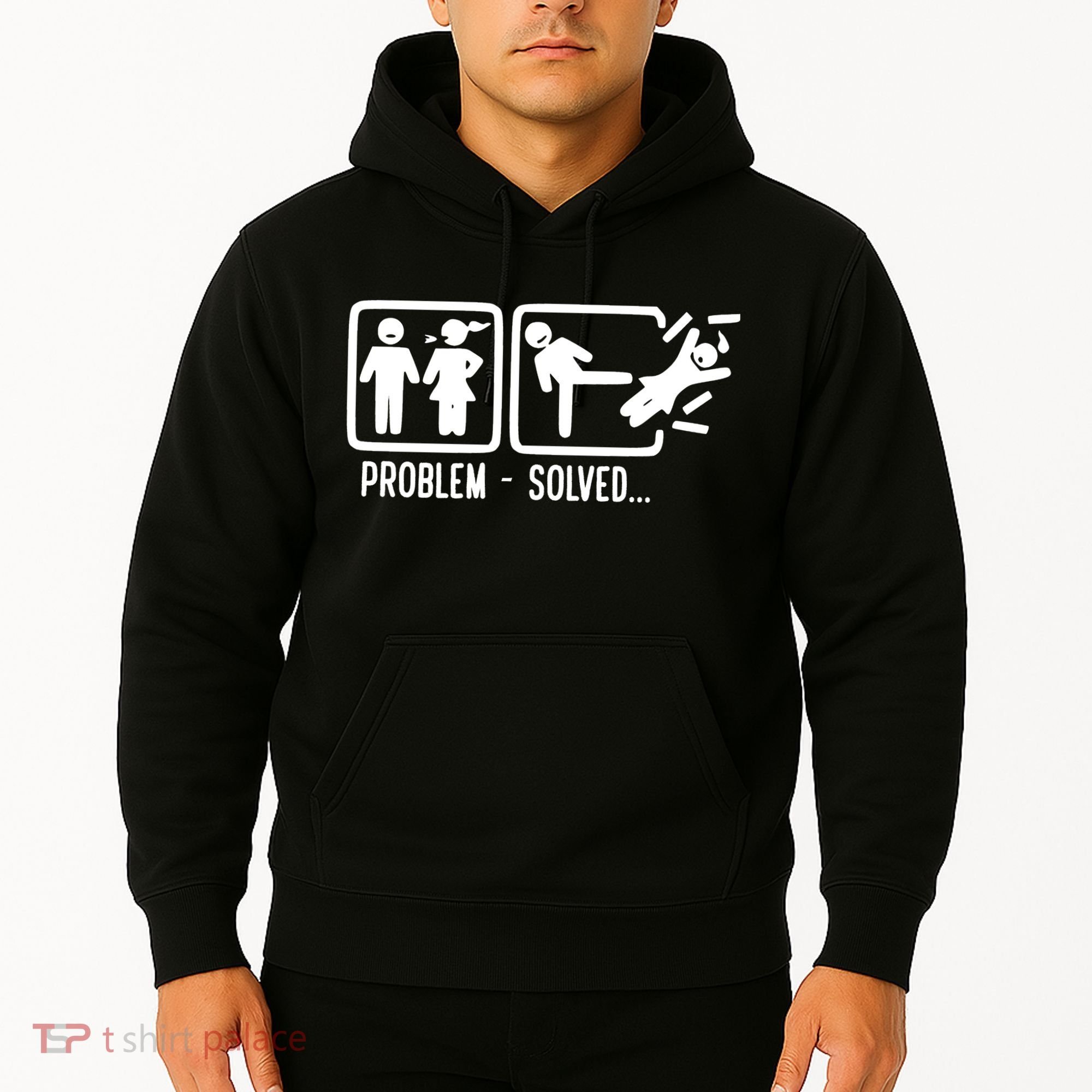 Divorce Problem Solved Funny Break Up Hoodie