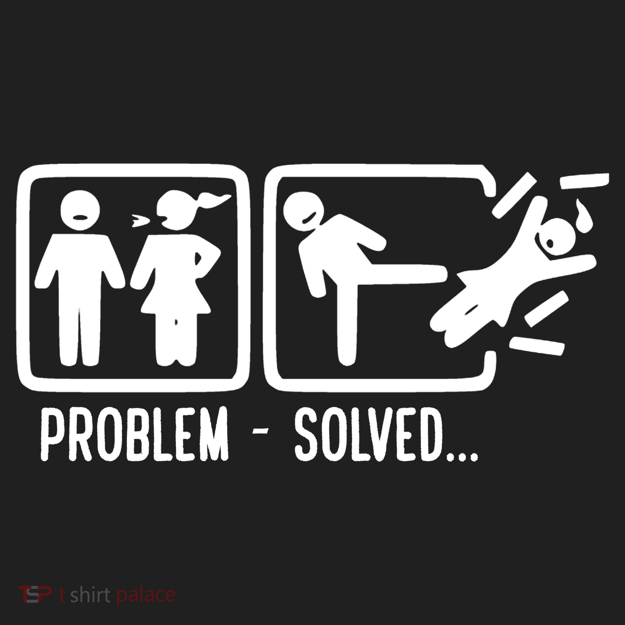 Divorce Problem Solved Funny Break Up Tumbler