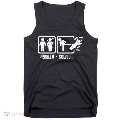 Divorce Problem Solved Funny Break Up Tank Top
