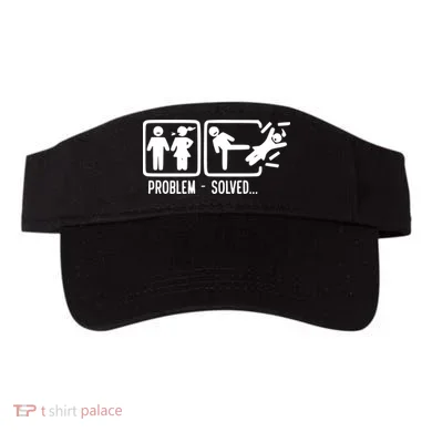 Divorce Problem Solved Funny Break Up Visor