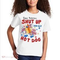 Dear Protesters Shut Up And Eat A Hot Dog Kids T-Shirt thumb 2