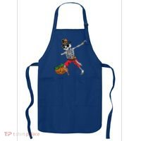 Dabbing Pilgrim Skeleton Pirate Thanksgiving Funny Gift Apron thumb 0