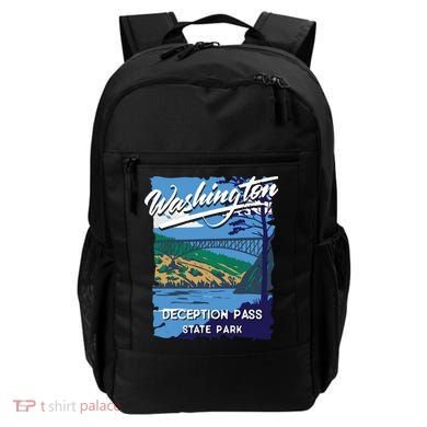 Deception Pass State Park Washington Evergreen State Camping Backpack