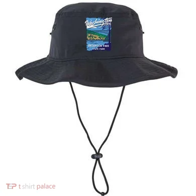 Deception Pass State Park Washington Evergreen State Camping Bucket Hat