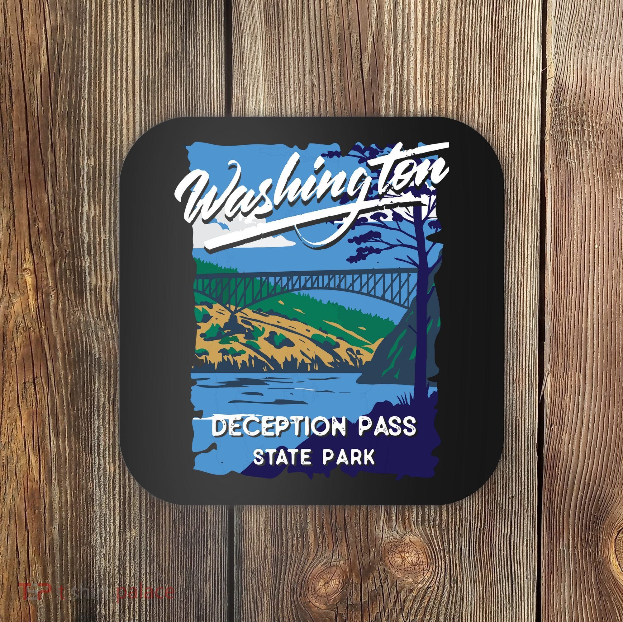 Deception Pass State Park Washington Evergreen State Camping Coaster