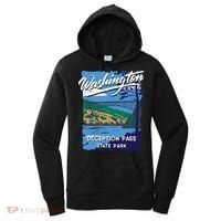 Deception Pass State Park Washington Evergreen State Camping Women's Hoodie thumb 0