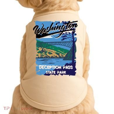 Deception Pass State Park Washington Evergreen State Camping Doggie Tank