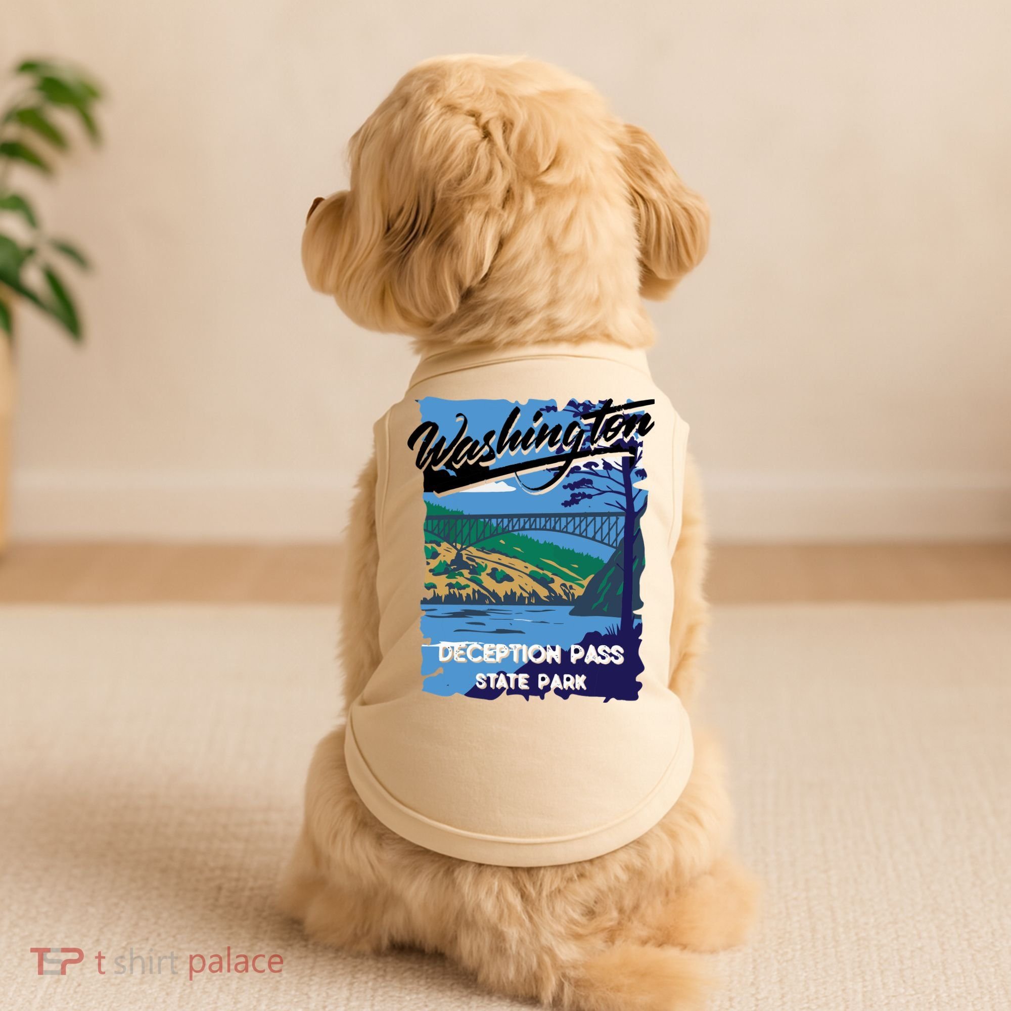 Deception Pass State Park Washington Evergreen State Camping Doggie Tank
