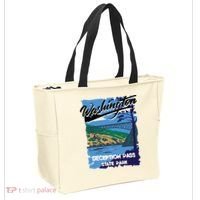 Deception Pass State Park Washington Evergreen State Camping Tote Bag thumb 2