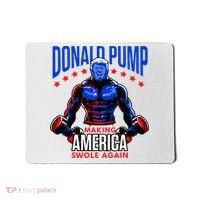 Donald Pump Swole America Trump Weight Lifting Gym Mousepad thumb 0