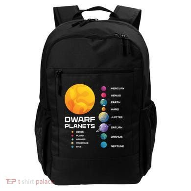 Dwarf Planets Space Astronaut Galaxy Mars Earth Venus Mercury Jupiter Backpack