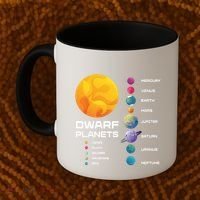 Dwarf Planets Space Astronaut Galaxy Mars Earth Venus Mercury Jupiter Coffee Mug thumb 2