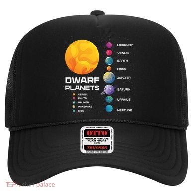 Dwarf Planets Space Astronaut Galaxy Mars Earth Venus Mercury Jupiter Hat