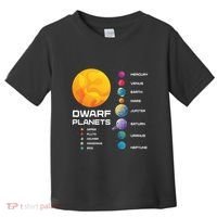 Dwarf Planets Space Astronaut Galaxy Mars Earth Venus Mercury Jupiter Toddler T-Shirt thumb 0