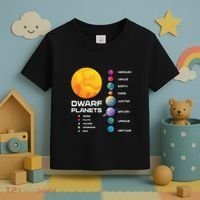Dwarf Planets Space Astronaut Galaxy Mars Earth Venus Mercury Jupiter Toddler T-Shirt thumb 3