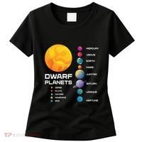 Dwarf Planets Space Astronaut Galaxy Mars Earth Venus Mercury Jupiter Women's T-Shirt thumb 0