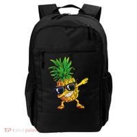 Dabbing Pineapple Sunglasses Aloha Beaches Hawaii Hawaiian Backpack thumb 0