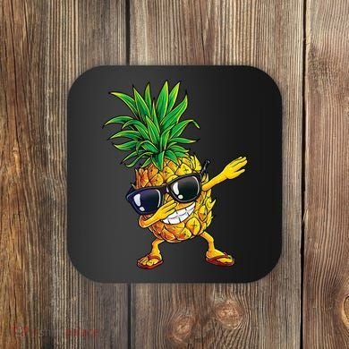 Dabbing Pineapple Sunglasses Aloha Beaches Hawaii Hawaiian Coaster