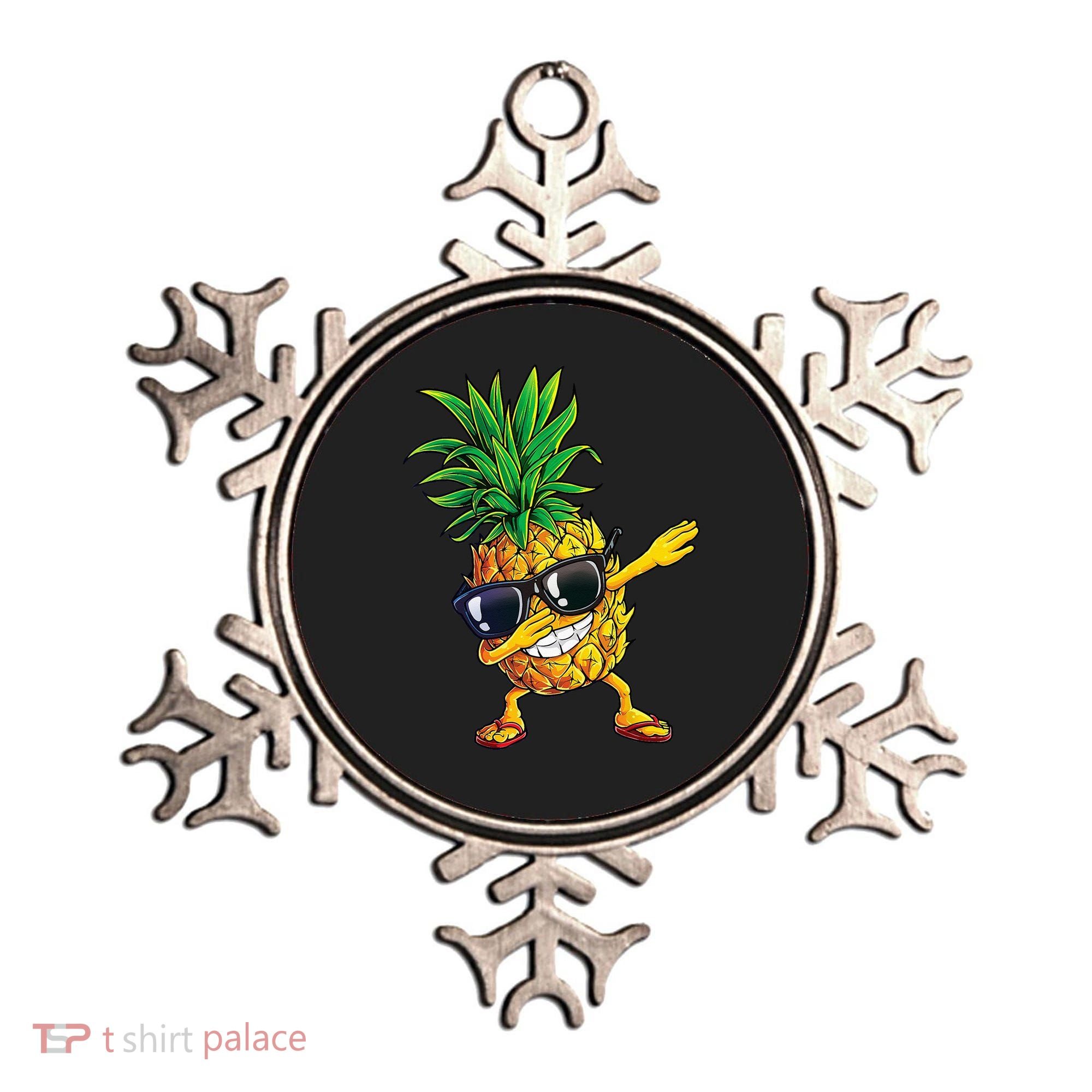 Dabbing Pineapple Sunglasses Aloha Beaches Hawaii Hawaiian Ornament