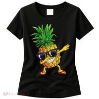 Dabbing Pineapple Sunglasses Aloha Beaches Hawaii Hawaiian Women's T-Shirt thumb 0