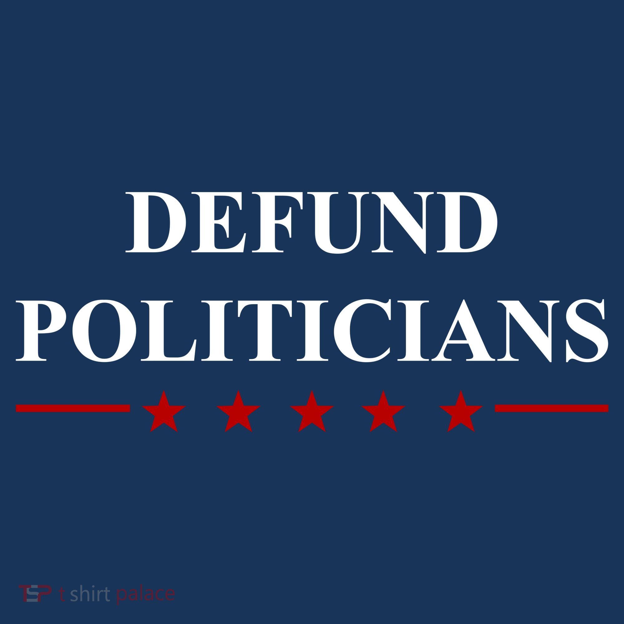Defund Politicians Simple Logo Women's Tank Top