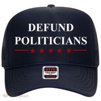 Defund Politicians Simple Logo Hat thumb 0