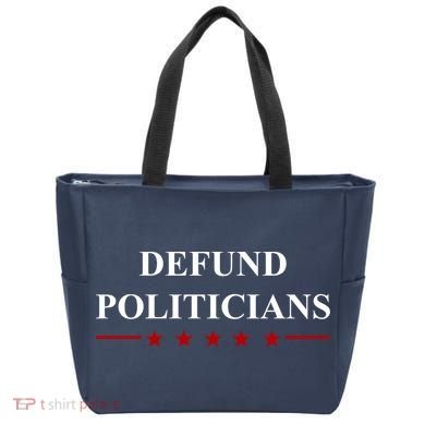 Defund Politicians Simple Logo Tote Bag