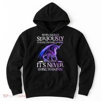 Dragon People Should Seriously Stop Expecting Normal From Me Hoodie thumb 0