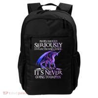 Dragon People Should Seriously Stop Expecting Normal From Me Backpack thumb 0