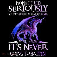 Dragon People Should Seriously Stop Expecting Normal From Me Women's Long Sleeve Shirt thumb 2
