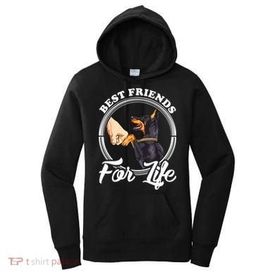 Doberman Pinscher Shirt Funny Doberman Lover Women's Hoodie