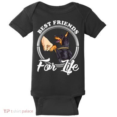 Doberman Pinscher Shirt Funny Doberman Lover Baby Bodysuit