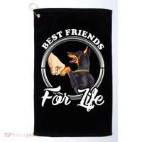 Doberman Pinscher Shirt Funny Doberman Lover Golf Towel thumb 0