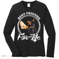 Doberman Pinscher Shirt Funny Doberman Lover Women's Long Sleeve Shirt thumb 0