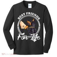 Doberman Pinscher Shirt Funny Doberman Lover Kids Long Sleeve Shirt thumb 0