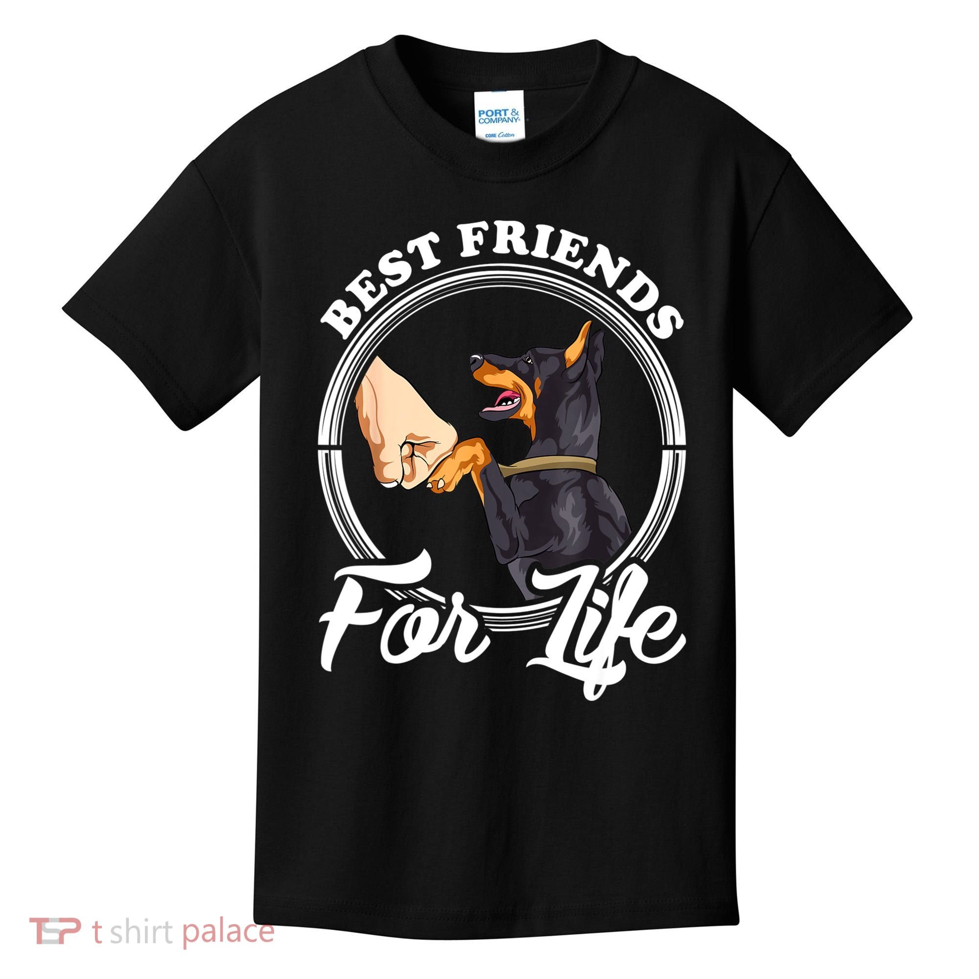 Doberman Pinscher Shirt Funny Doberman Lover Kids T-Shirt