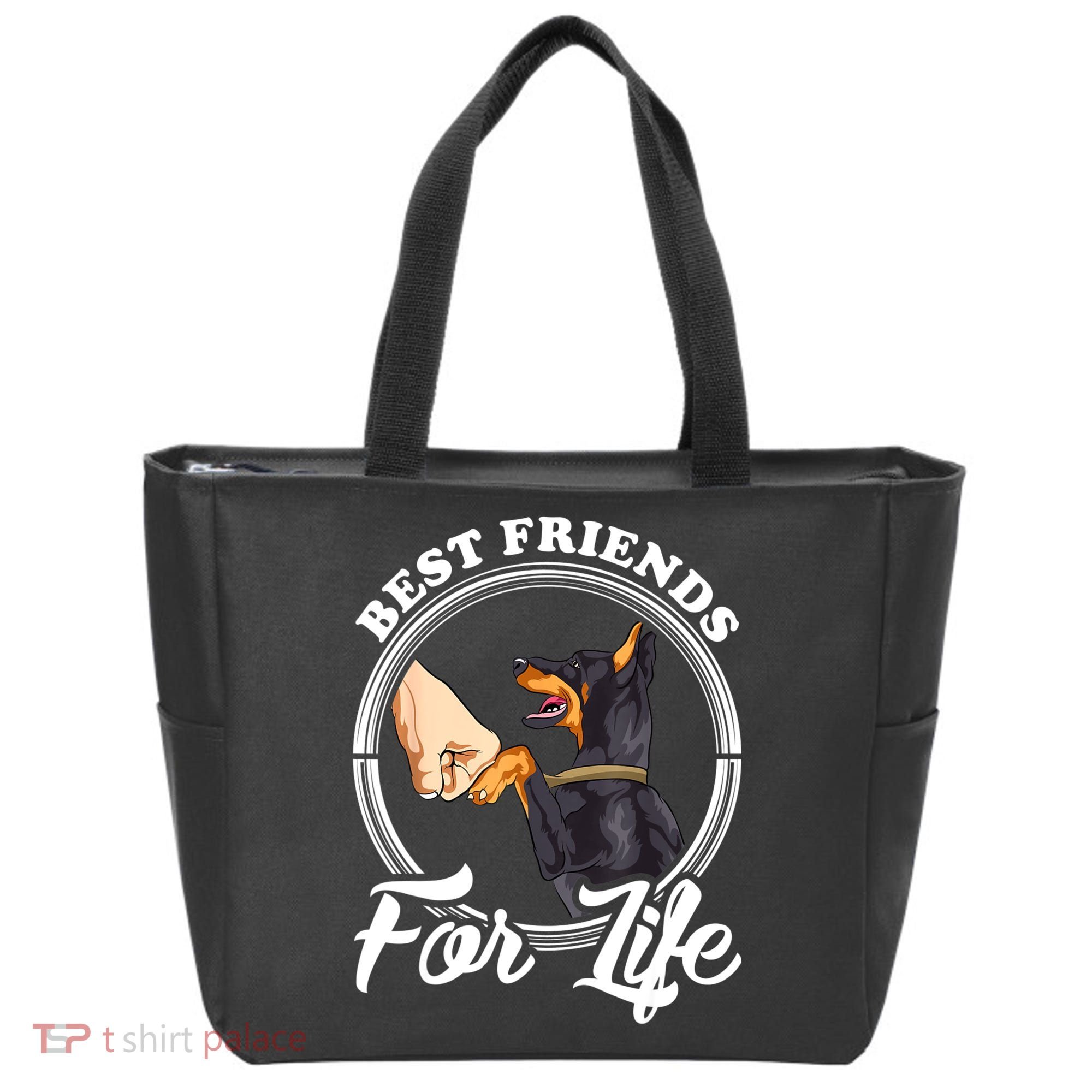 Doberman Pinscher Shirt Funny Doberman Lover Tote Bag