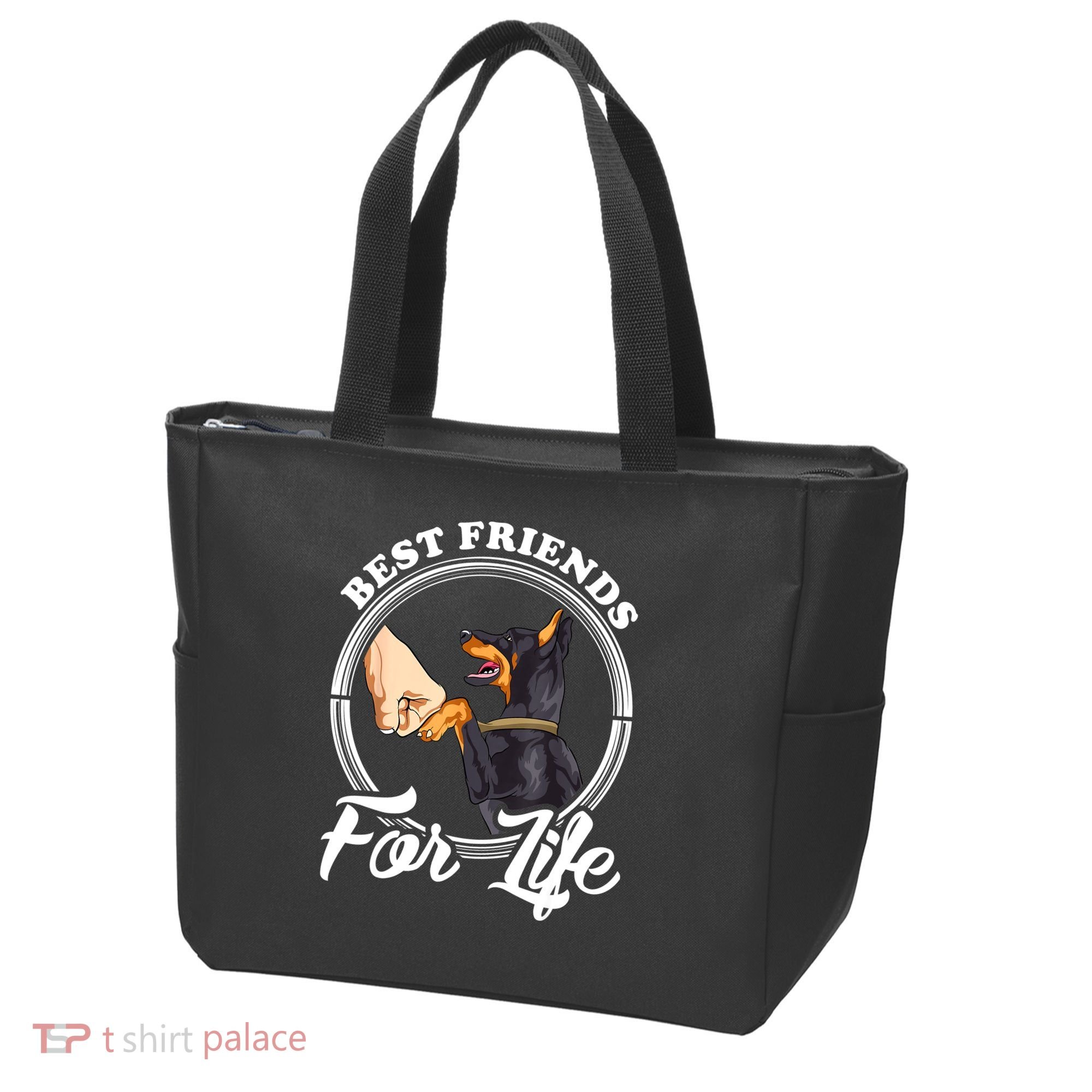 Doberman Pinscher Shirt Funny Doberman Lover Tote Bag